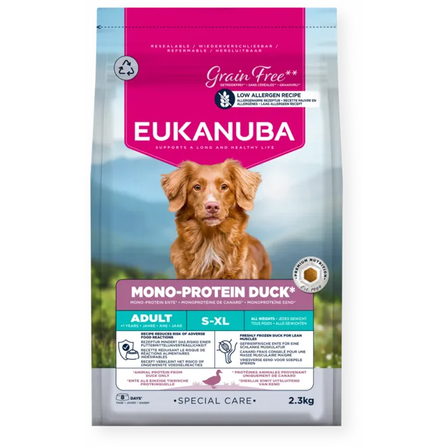 Eukanuba Special Care Mono-Protein Duck Adult All Breed – —