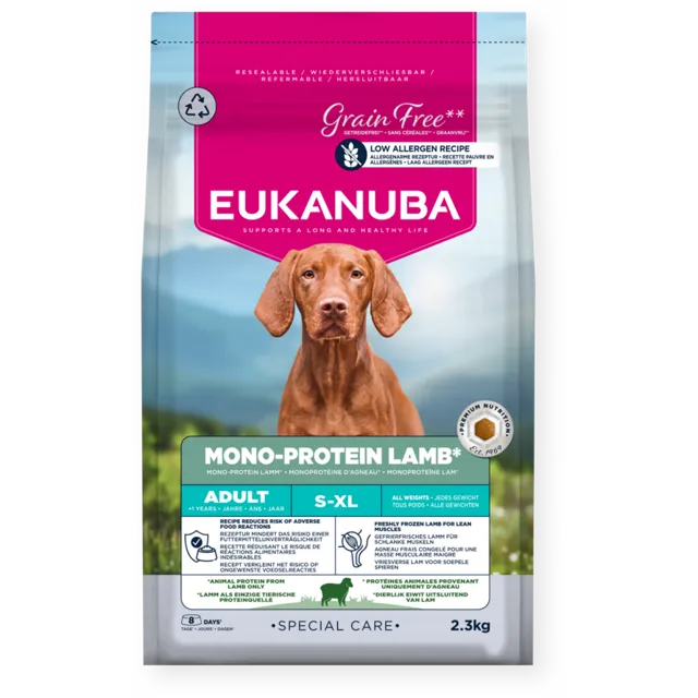 Eukanuba Special Care Mono-Protein Lamb Adult All Breed – —