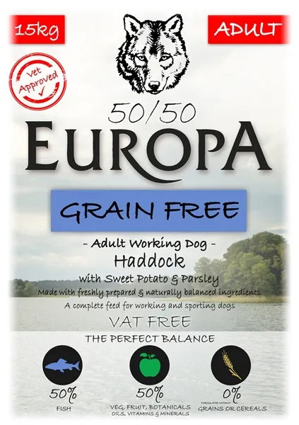 Europa 50/50 Grain Free – Haddock