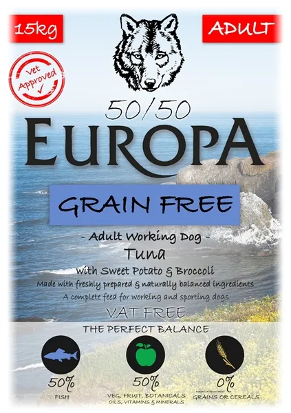 Europa 50/50 Grain Free – Tuna
