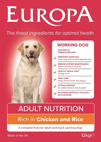 Europa Adult Nutrition Chicken & Rice – —