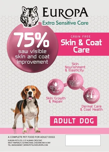 Europa Extra Sensitive Care – Skin & Coat Care