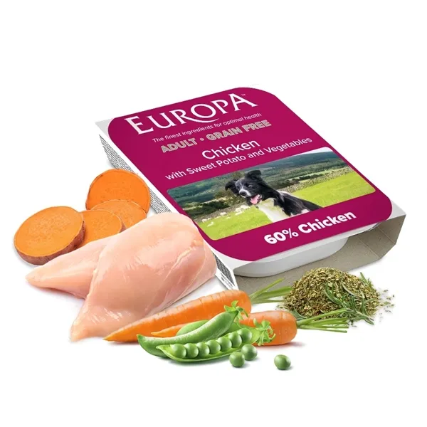 Europa Grain Free Adult Trays – Chicken