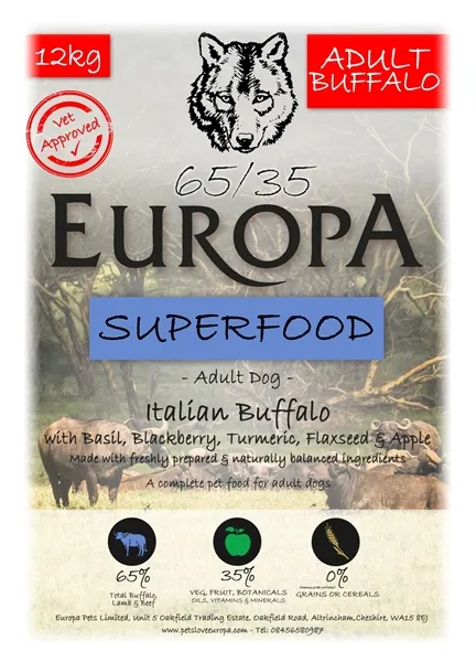 Europa Super Food 65/35 – Italian Buffalo