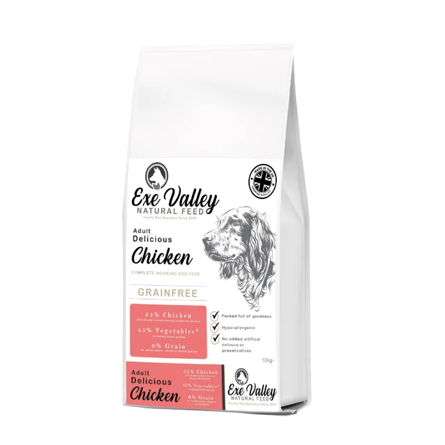 Exe Valley Adult Dry Feed – Delicious Chicken