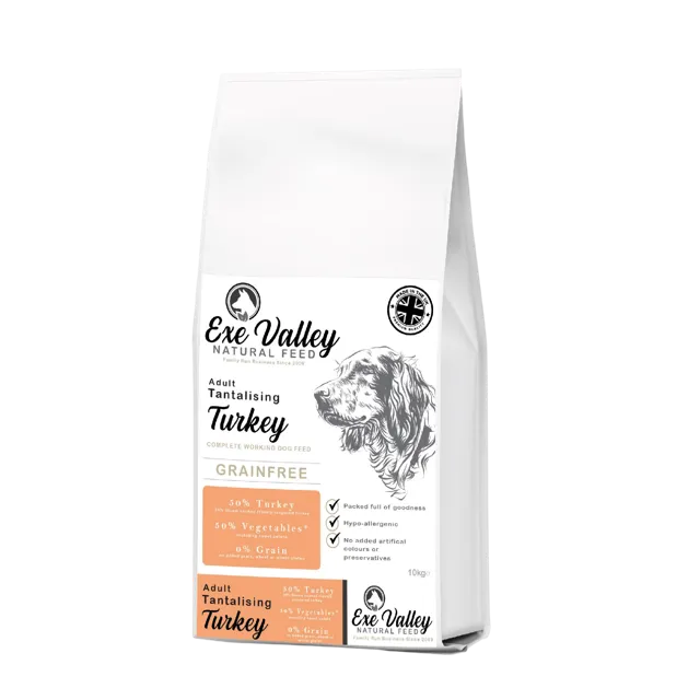 Exe Valley Adult Dry Feed – Tantalising Turkey