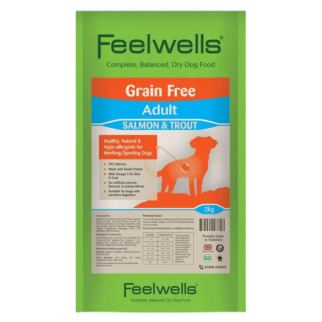 Feelwells Grain Free Adult – Salmon & Trout