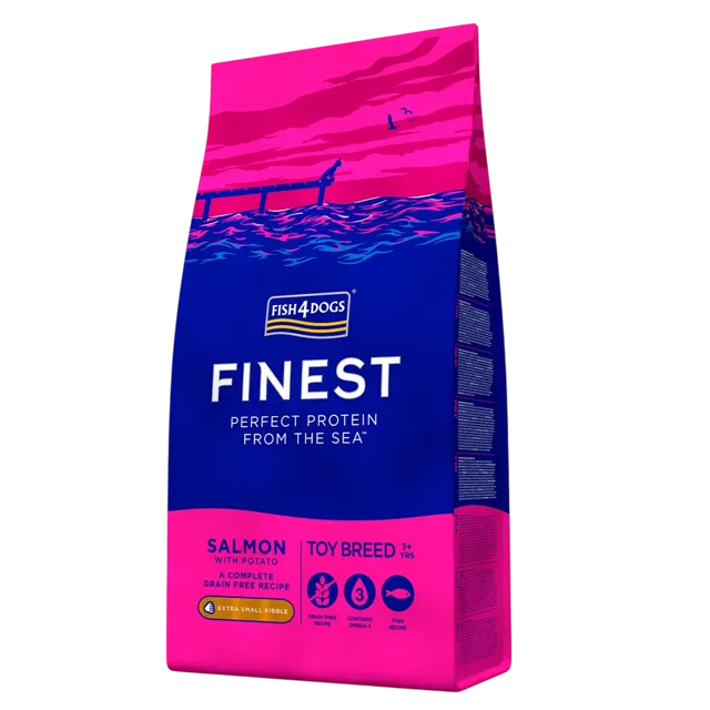 Fish4Dogs Finest Salmon Toy Breed – —