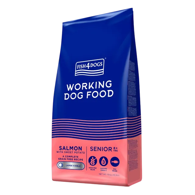 Fish4Dogs Working Dog Senior – Salmon
