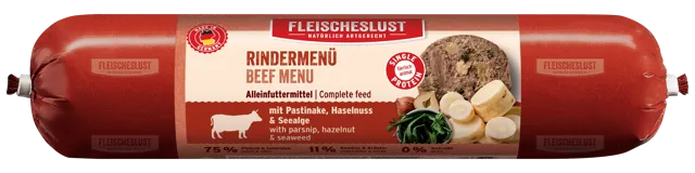 Fleischeslust Classic Sausage – Beef Menu