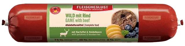 Fleischeslust Classic Sausage – Game with Beef