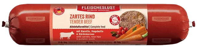 Fleischeslust Classic Sausage – Tender Beef