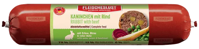 Fleischeslust Classic Sausage – Wild Rabbit