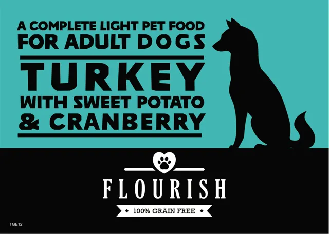 Flourish Grain Free Light – Turkey with Sweet Potato & Cranberry