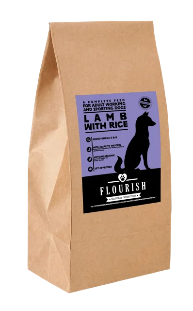 Flourish Hypoallergenic – Lamb & Rice