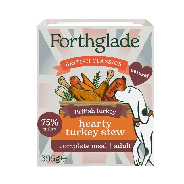 Forthglade British Classics Complete Meal Adult – Hearty Turkey Stew