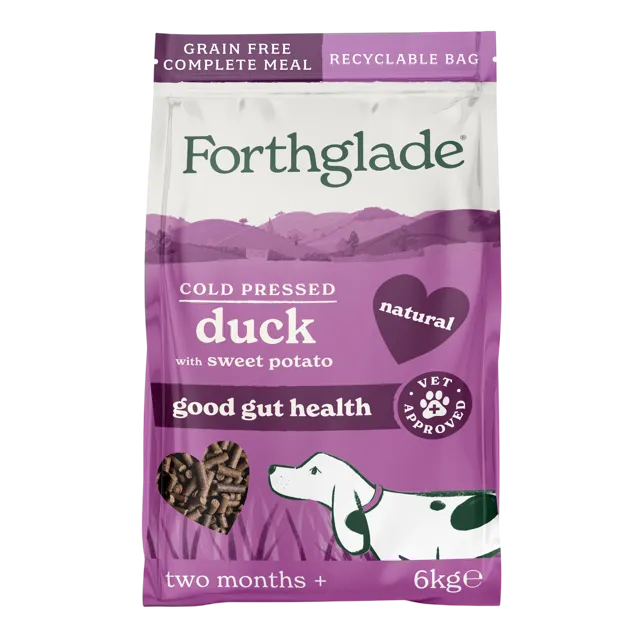 Forthglade Cold Pressed Grain Free – Duck with Sweet Potato