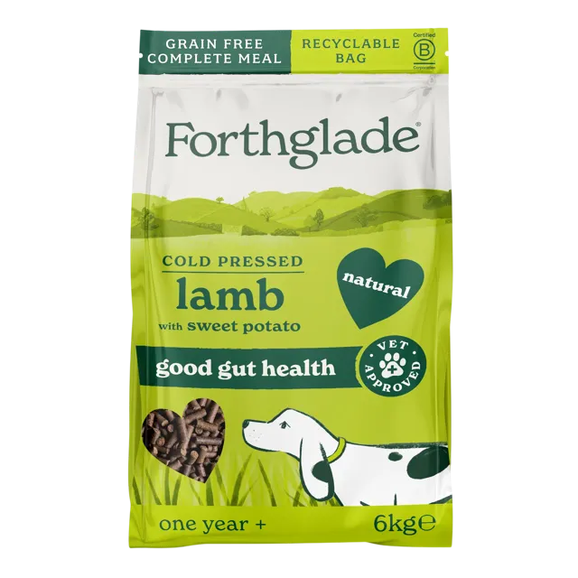 Forthglade Cold Pressed Grain Free – Lamb with Sweet Potato