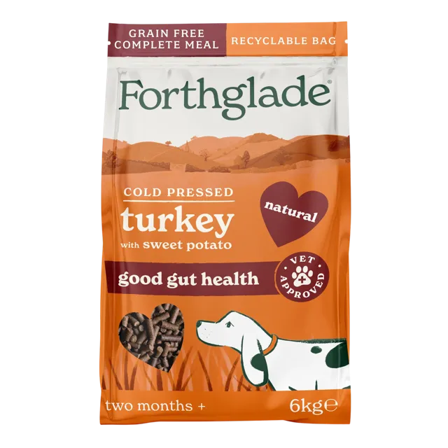 Forthglade Cold Pressed Grain Free – Turkey with Sweet Potato