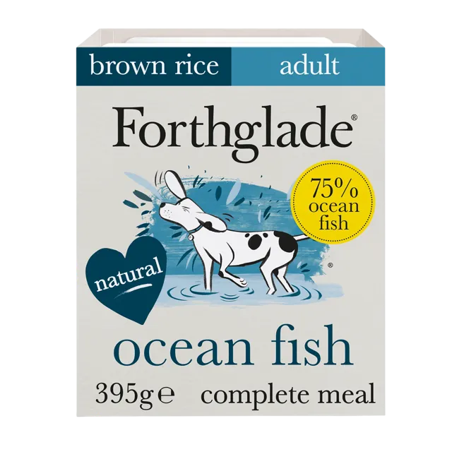 Forthglade Complete Meal with Brown Rice Adult – Ocean Fish