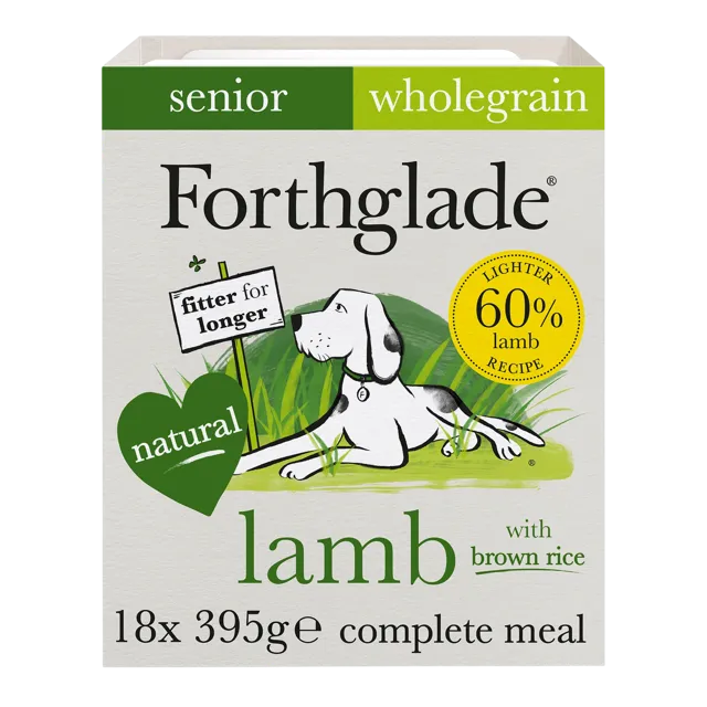 Forthglade Complete Senior Wholegrain – Lamb with Brown Rice
