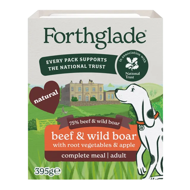 Forthglade Gourmet Complete Meal Adult – Beef & Wild Boar