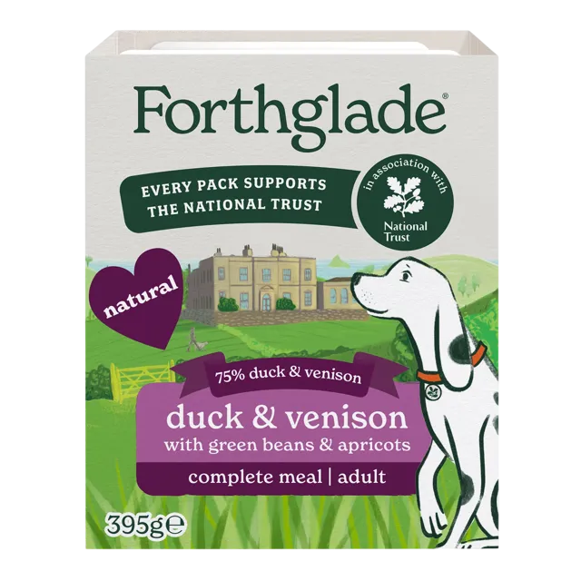 Forthglade Gourmet Complete Meal Adult – Duck & Venison