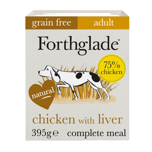 Forthglade Grain Free Complete Wet Adult – Chicken & Liver