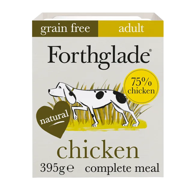 Forthglade Grain Free Complete Wet Adult – Chicken & Vegetables