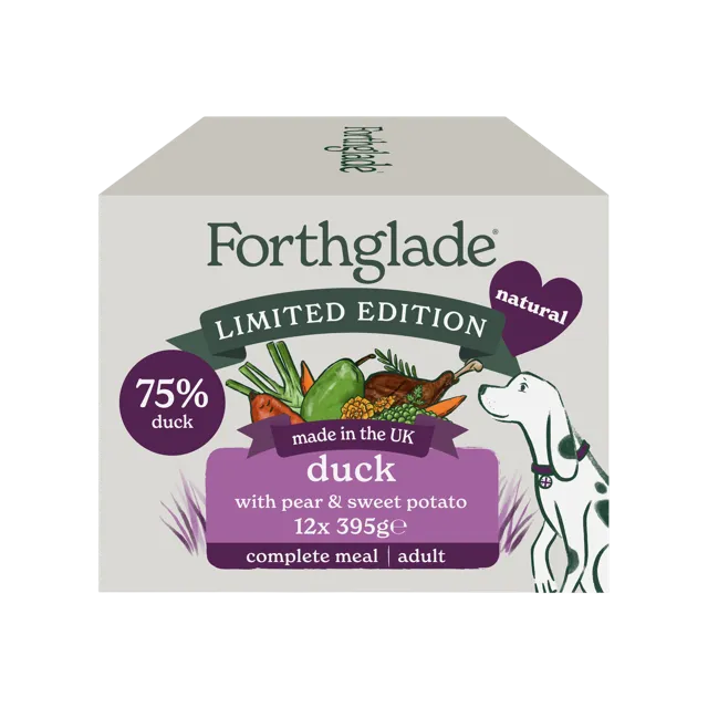 Forthglade Grain Free Complete Wet Adult – Duck with Pear & Vegetables