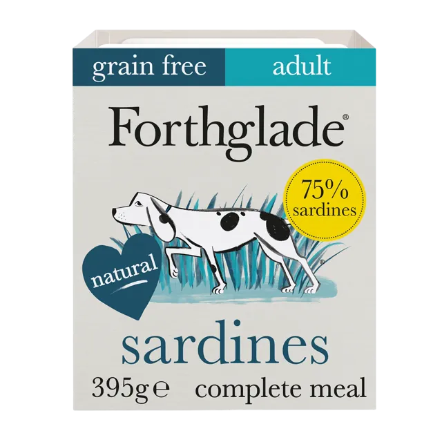 Forthglade Grain Free Complete Wet Adult – Sardines & Sweet Potato