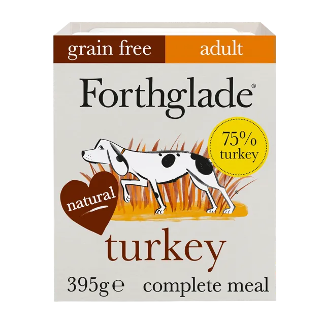 Forthglade Grain Free Complete Wet Adult – Turkey & Sweet Potato