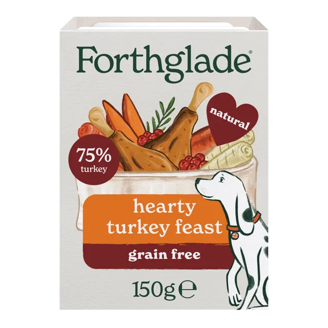 Forthglade Small Portion Grain Free – Hearty Turkey Feast
