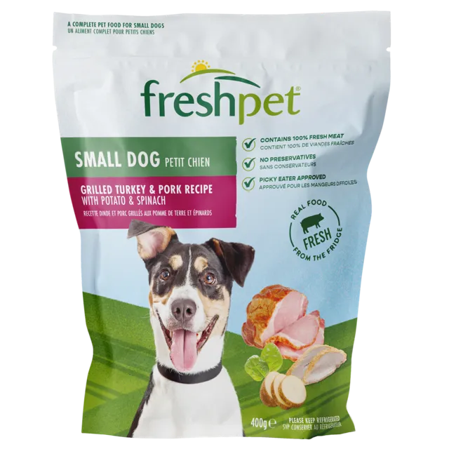 Freshpet Bags – Small Dog Grilled Turkey & Pork