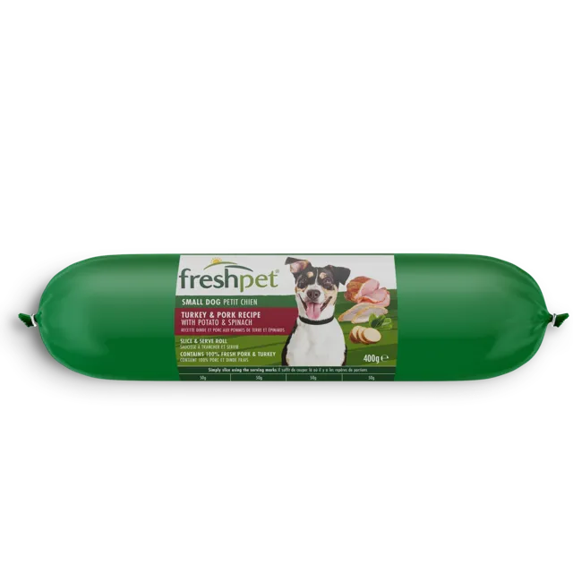 Freshpet Select Rolls – Small Dog Turkey & Pork