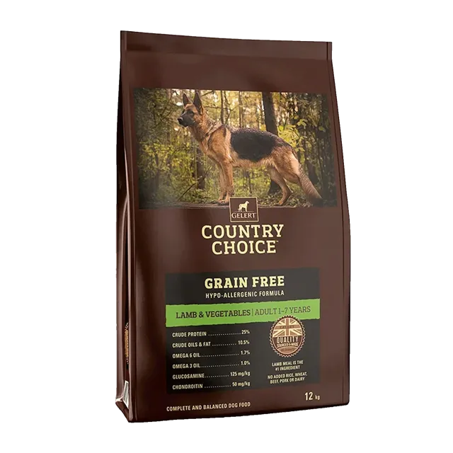 Gelert Country Choice Grain Free Adult – Lamb