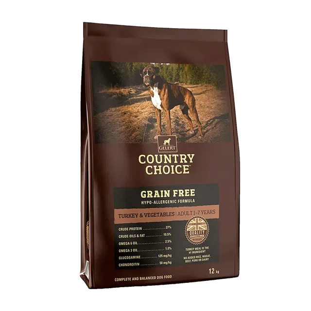 Gelert Country Choice Grain Free Adult – Turkey