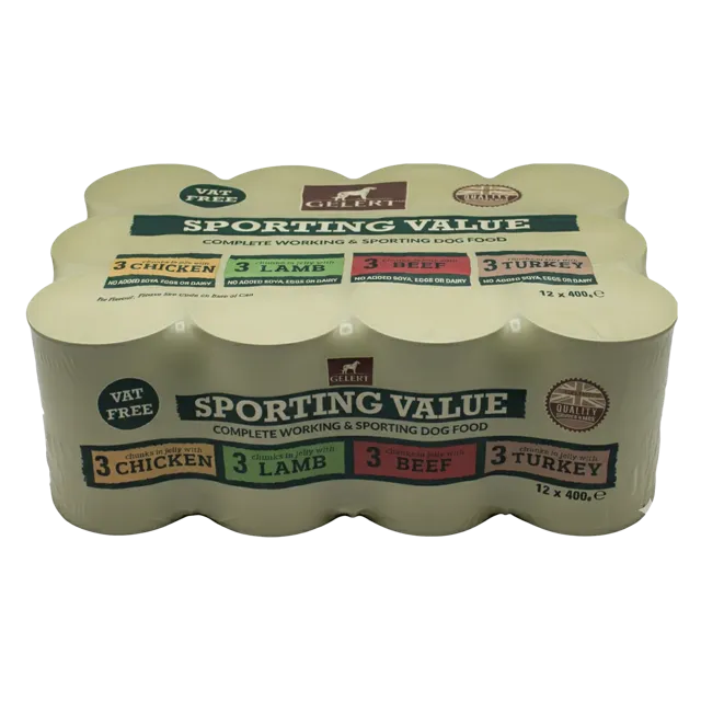 Gelert Sporting Dog Variety Tins – —