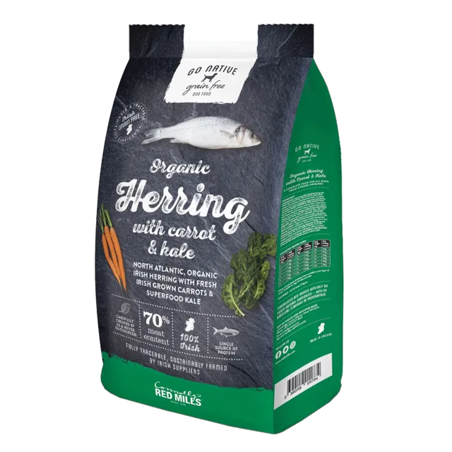Go Native Adult – Organic Herring With Carrot & Kale