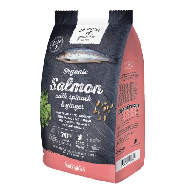 Go Native Adult – Organic Salmon With Spinach & Ginger