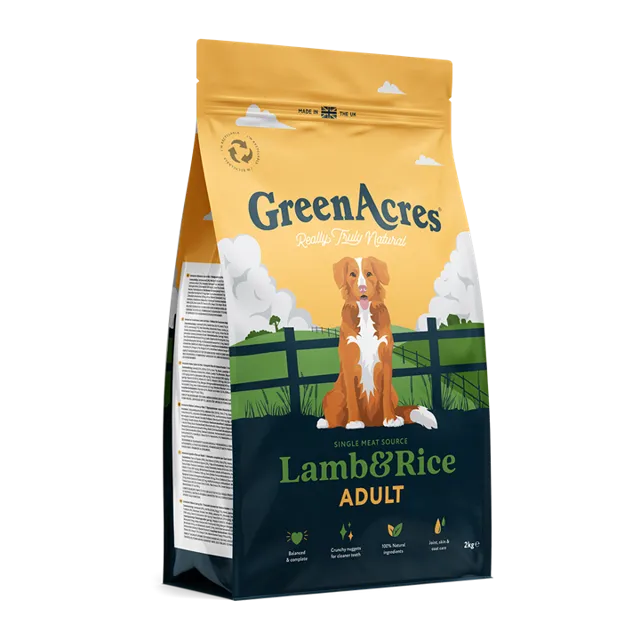 GreenAcres Adult – Lamb & Rice