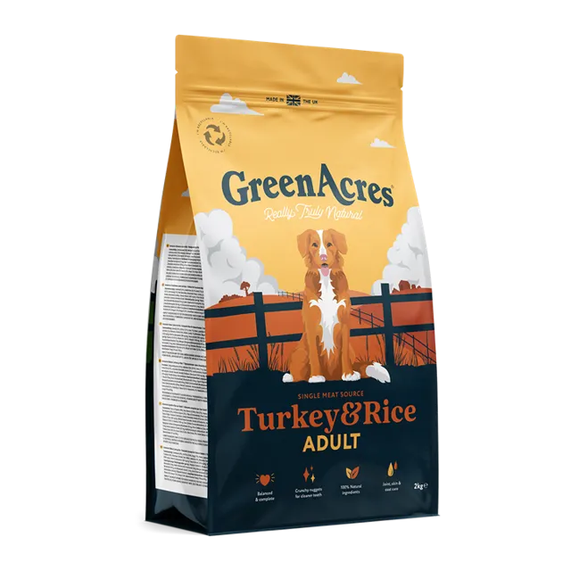 GreenAcres Adult – Turkey & Rice
