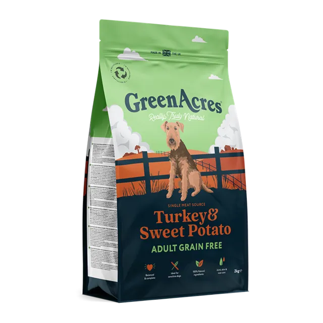 GreenAcres Grain Free – Turkey & Sweet Potato