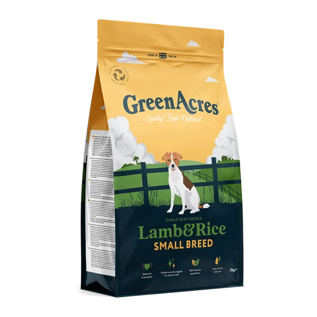 GreenAcres Small Breed – Lamb & Rice