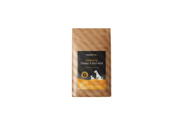 Growling Tums Adult – Comforting Chicken & Rice