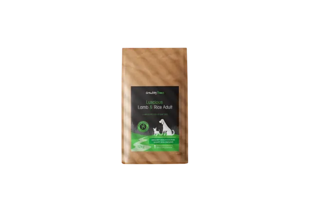Growling Tums Adult – Luscious Lamb & Rice