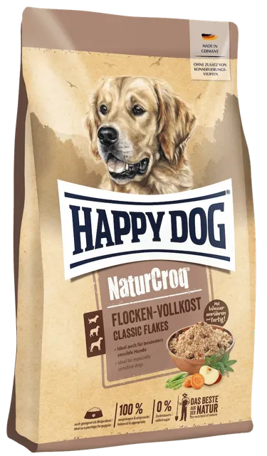 Happy Dog Flocken Vollkost – —