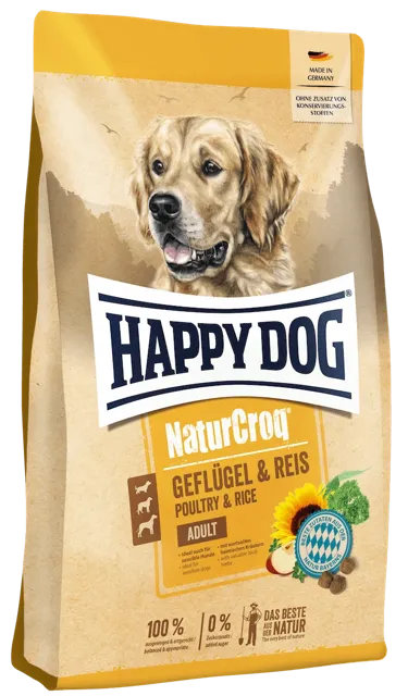 Happy Dog NaturCroq – Chicken & Rice