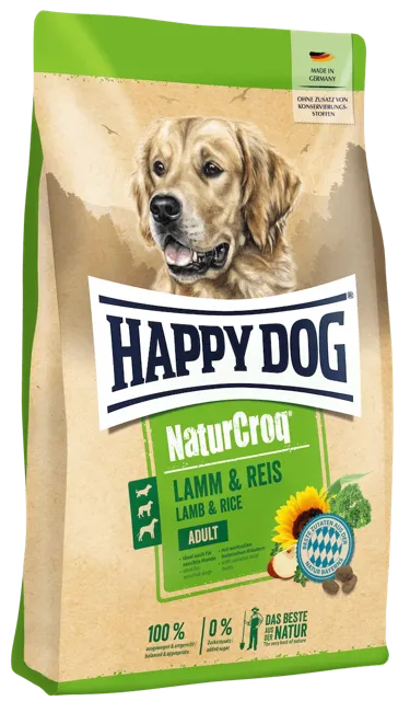Happy Dog NaturCroq – Lamb & Rice
