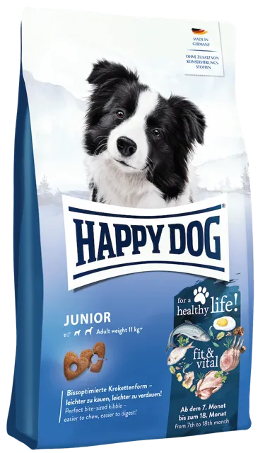 Happy Dog Puppy & Junior Dry – Junior Fit & Vital